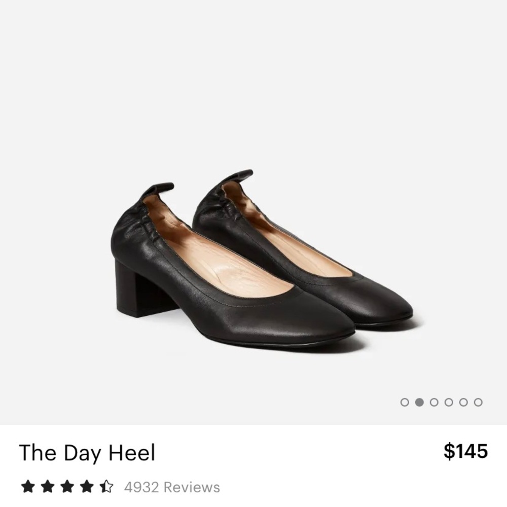 Everlane - The Day Heel Sz 7.5, Sold out online